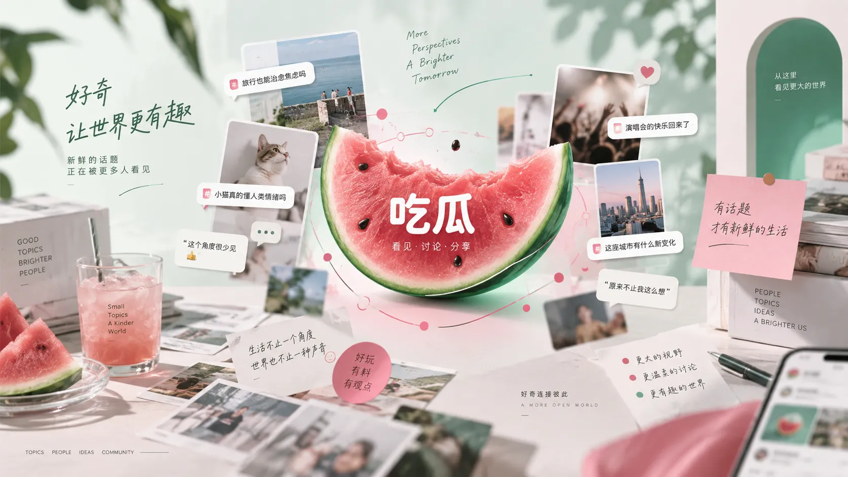 吃瓜网热点内容浏览主题配图